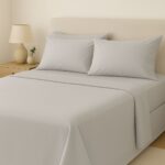 Jogo de Cama Casal 3 Peças Toque de Seda 300 Fios Liso Jolitex - Imagem 2