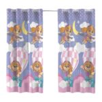 Cortina Infantil Estampada Microfibra ilhós 200x180 Lepper - Imagem 2
