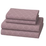 Jogo Cama Queen Acetinado 4 peças Embossed Casa Mia