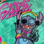 Manta Stitch  Microfibra Jolitex Solteiro Fun 150x200cm Disney - Imagem 6